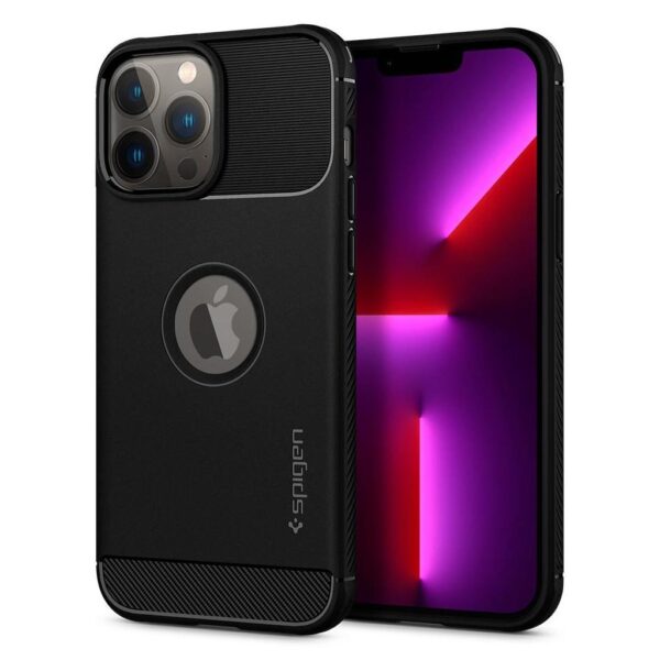 SPIGEN RUGGED ARMOR SAMSUNG S22 ULTRA black