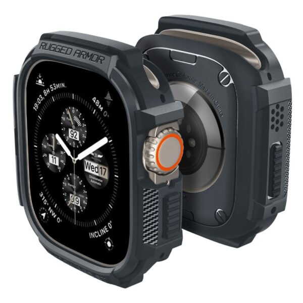 SPIGEN RUGGED ARMOR APPLE WATCH ULTRA 1/2 49mm dark