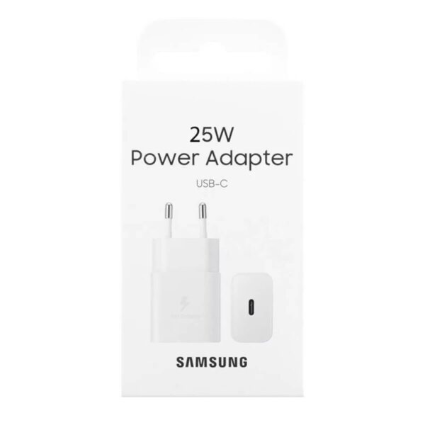 Original Samsung fast charger  (head only) 25W white blister