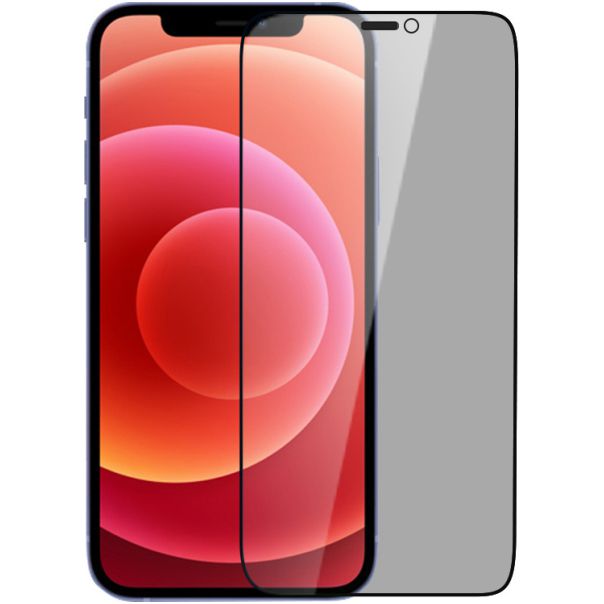 TEMPERED GLASS PRIVACY FOR IPHONE 13/13 PRO black