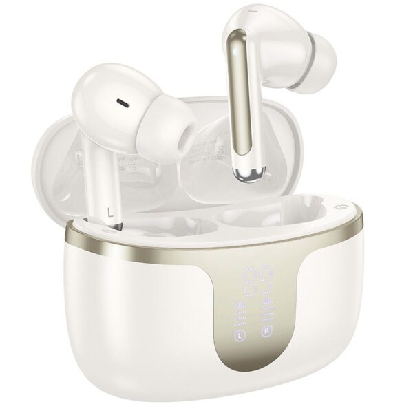 HOCO WIRELESS EARPHONES BLUETOOTH TWS EQ10 MILKY WHITE