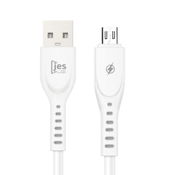 JES JC30V Data cable Micro USB Fast Charging 3A 1m white