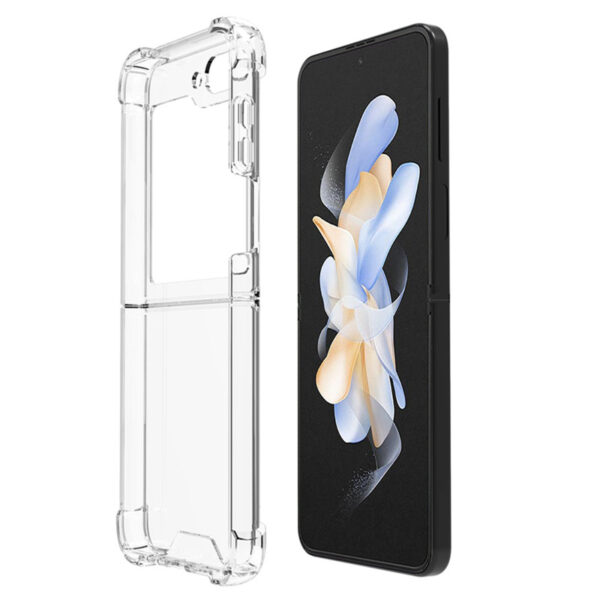 SILICON COVER 2mm SAMSUNG Z FLIP 5 TRANSPARENT